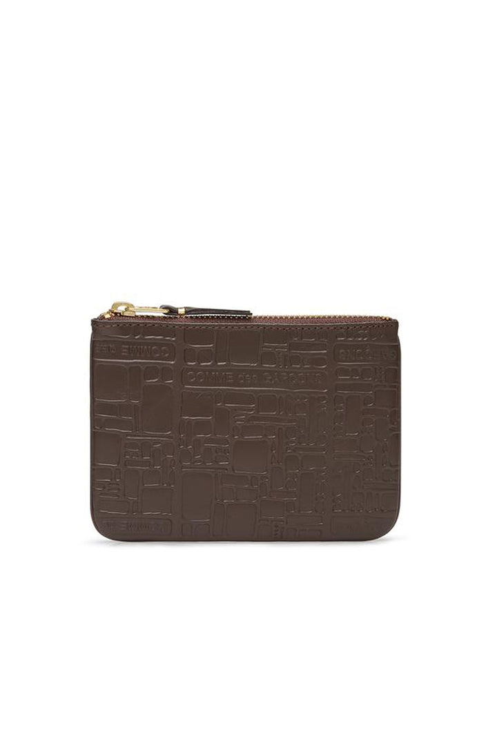 Embossed Zip Purse - Small