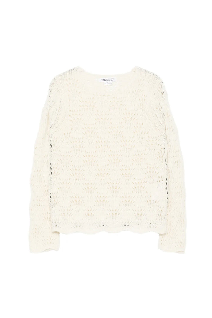 Lace Mohair Sweater