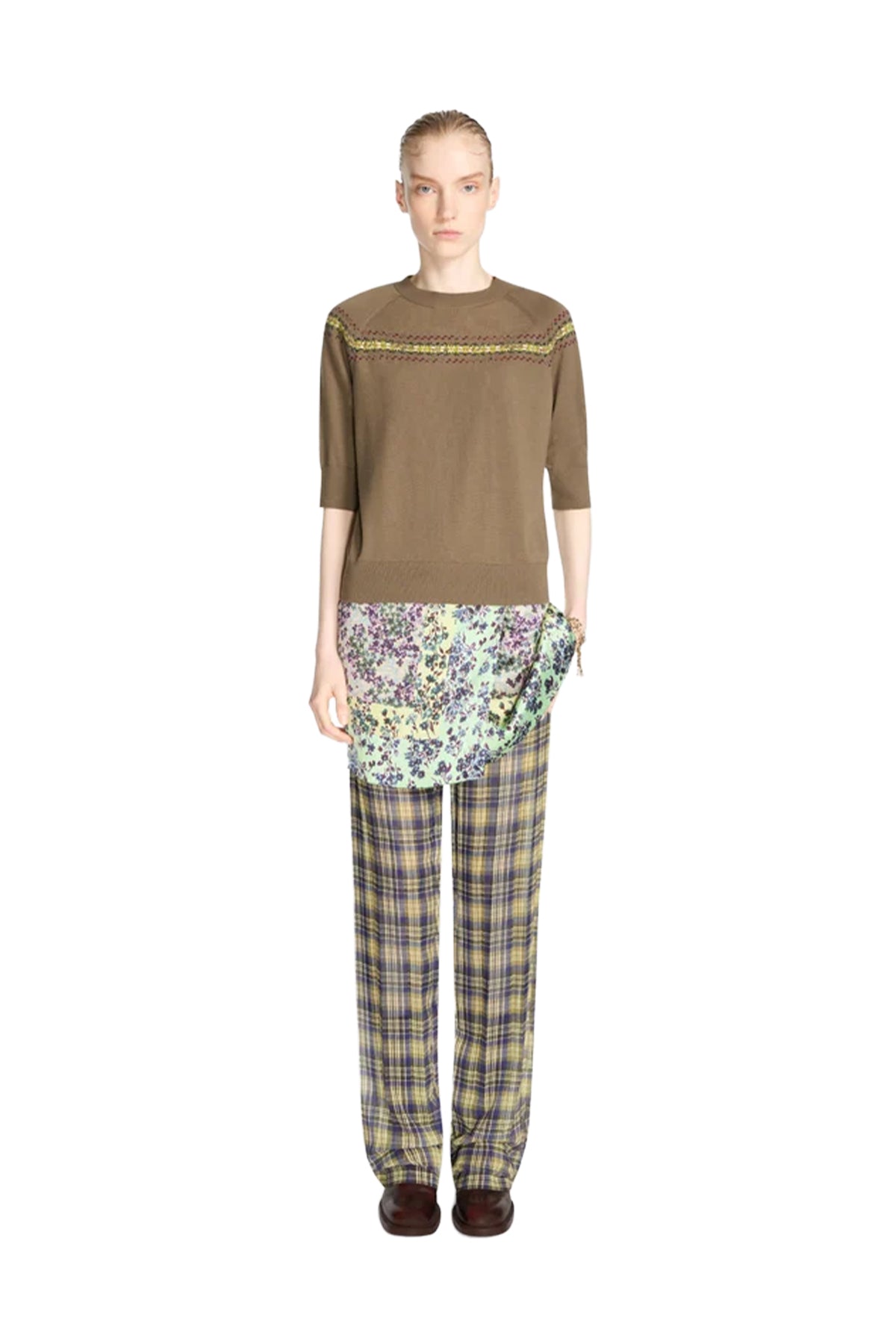 Gabrinas Bouquet Double Wrap Skirt