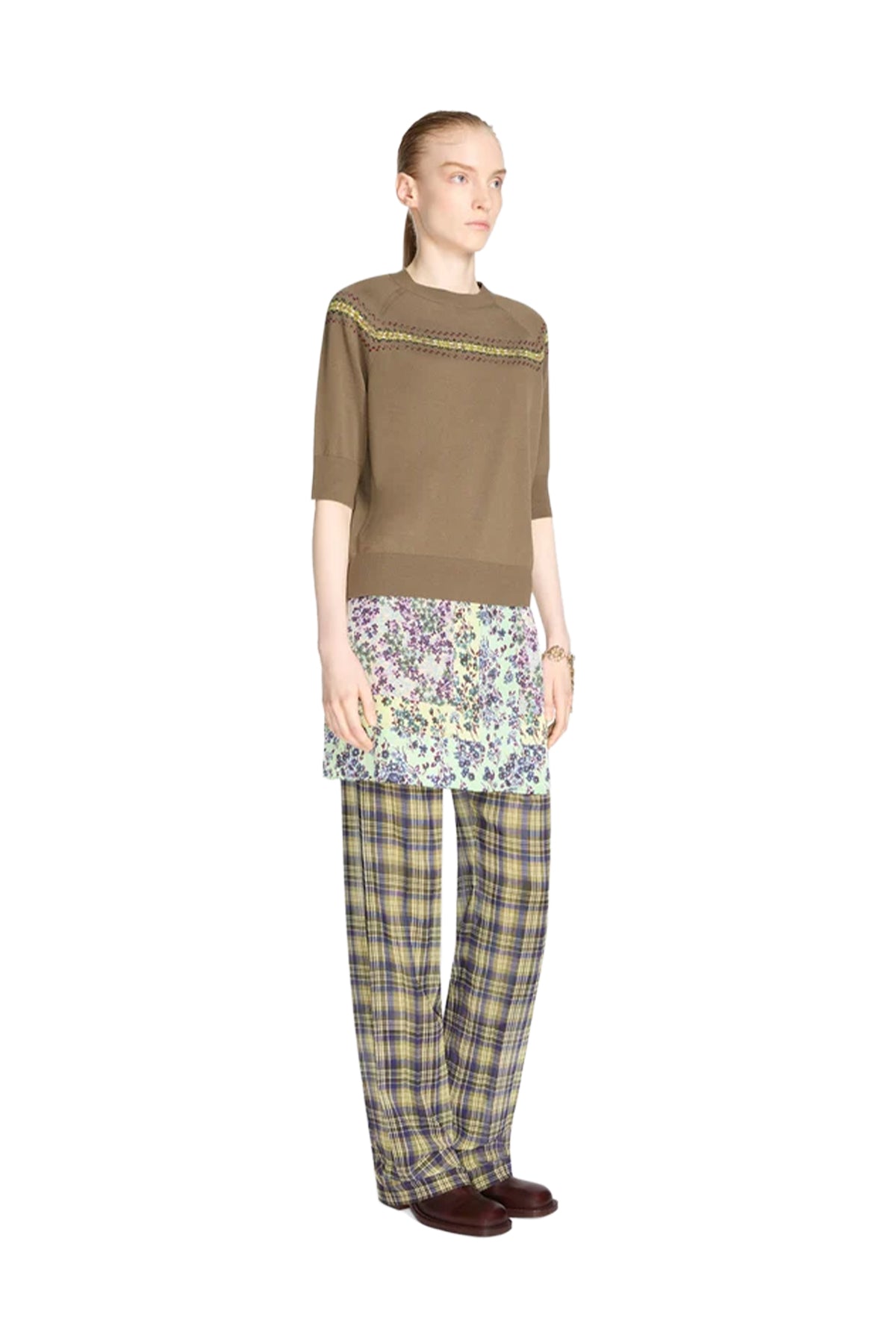 Gabrinas Bouquet Double Wrap Skirt