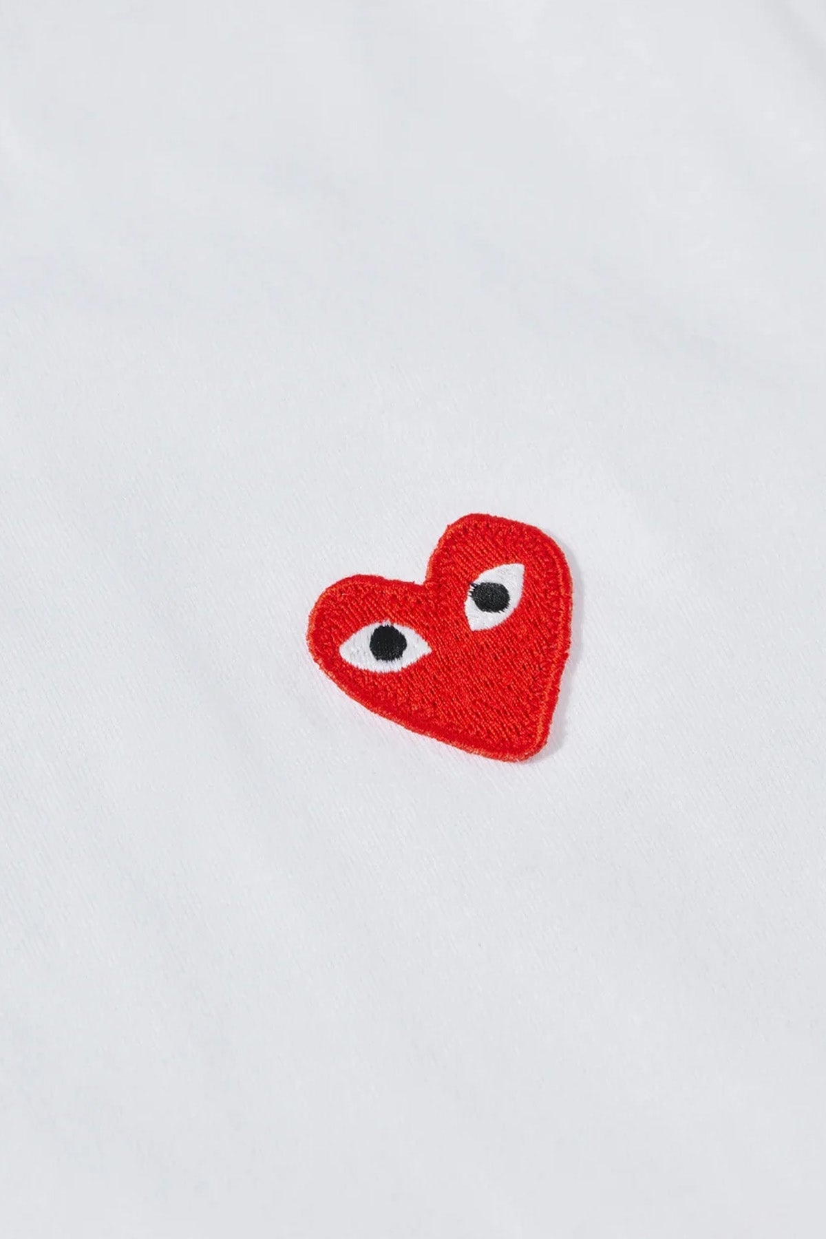 Embroidered Red Heart Long Sleeve