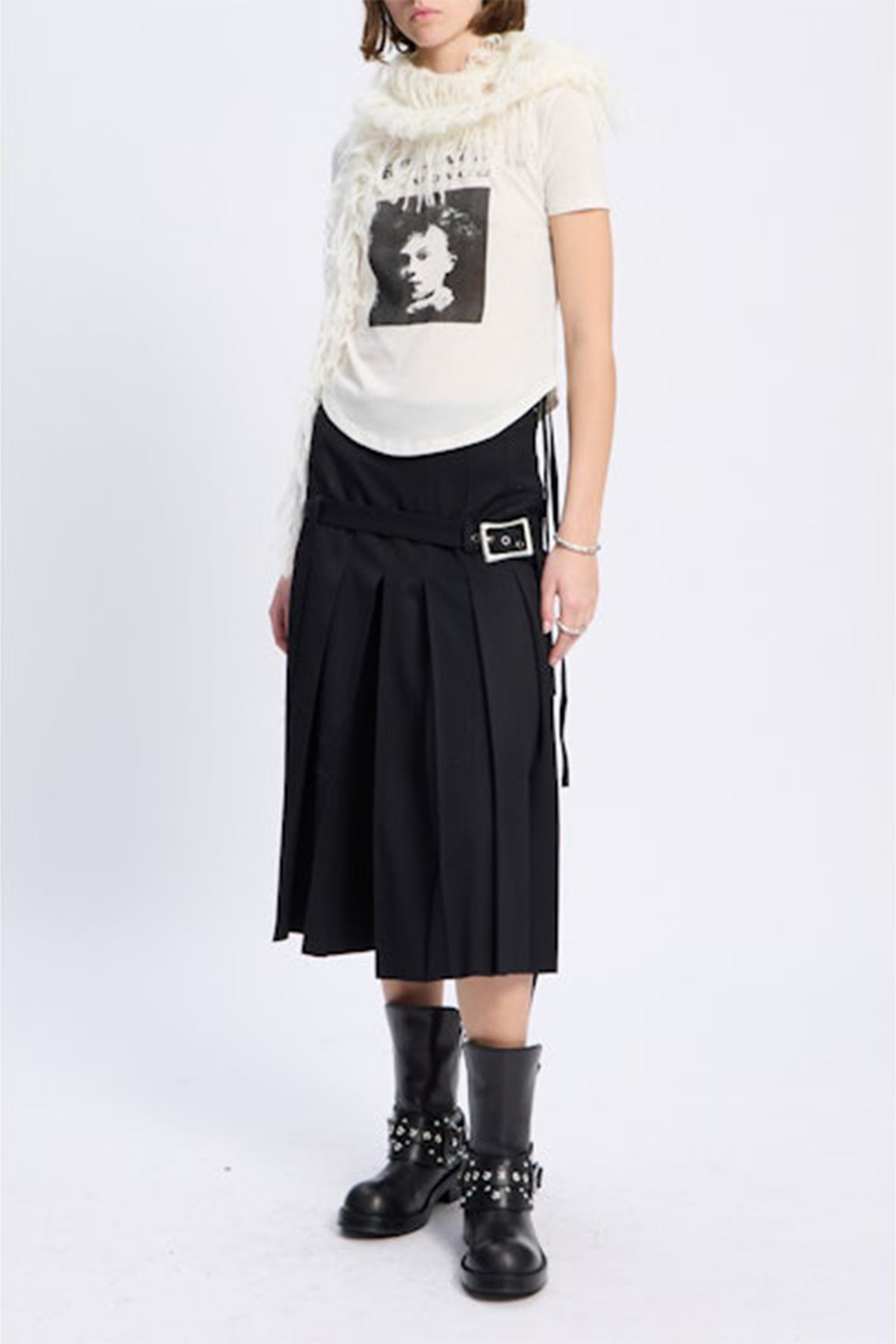 Floor Micro Tee with "Le Voyou"