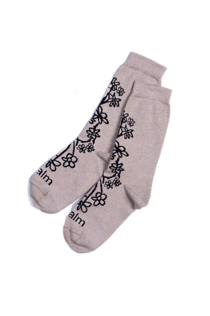 Floral Crew Socks