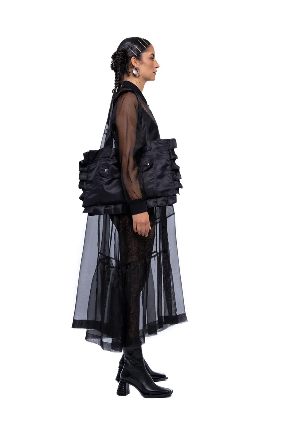 Frill Mini Tote Bag