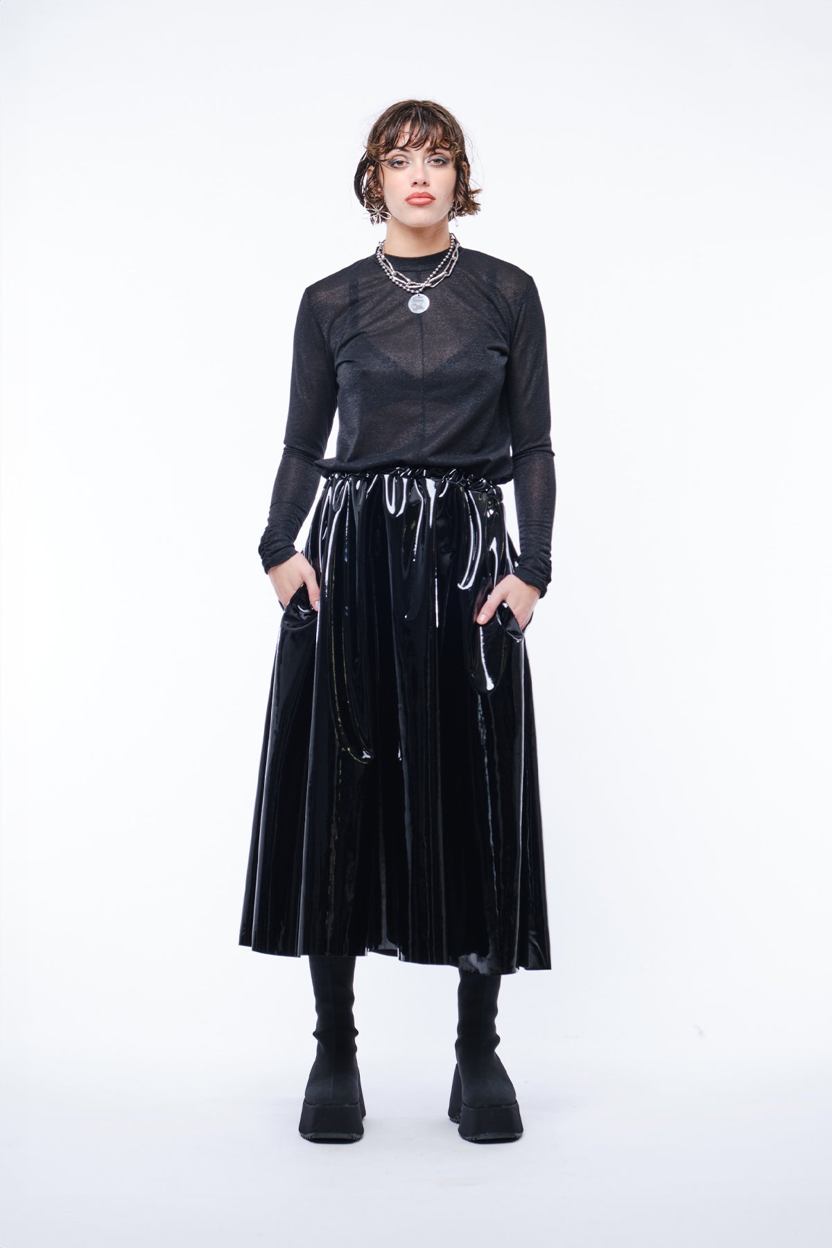 Svart Skirt