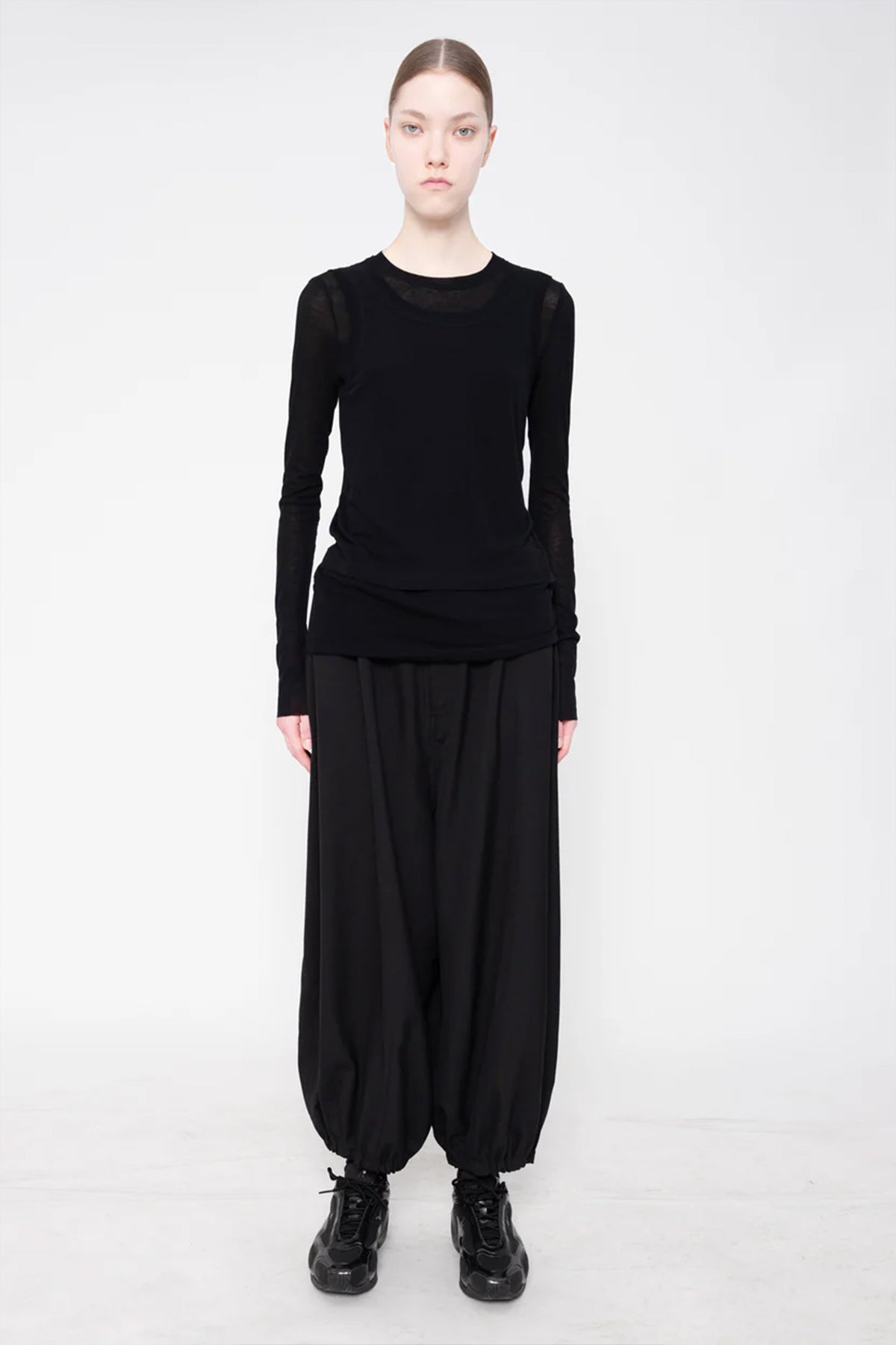 Long Sleeve Double Top