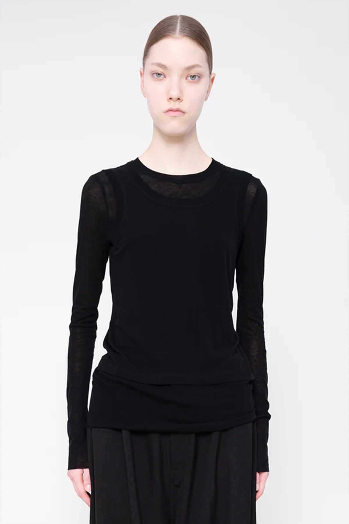 Long Sleeve Double Top