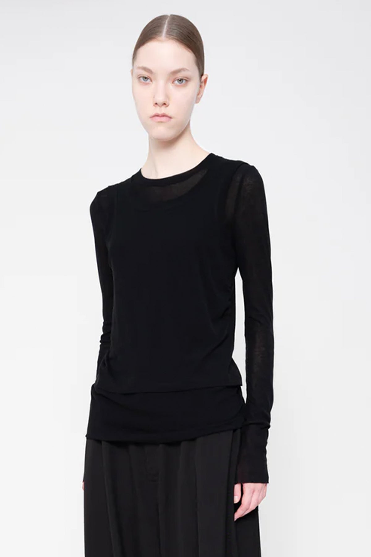 Long Sleeve Double Top