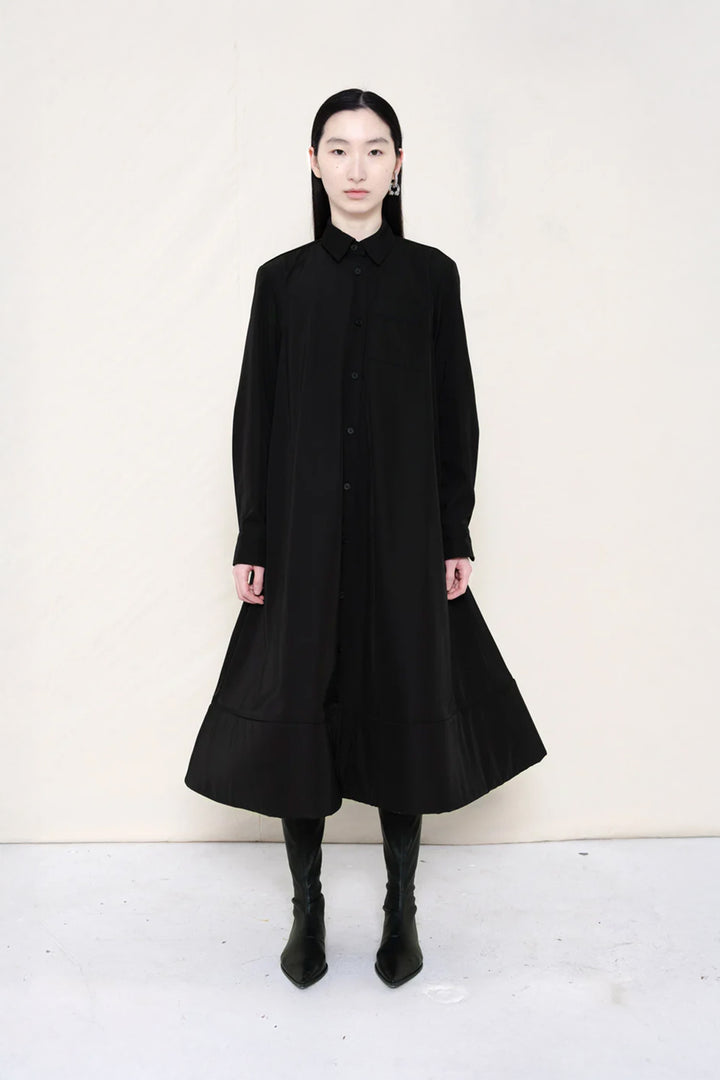 Foam Bottom Shirtdress