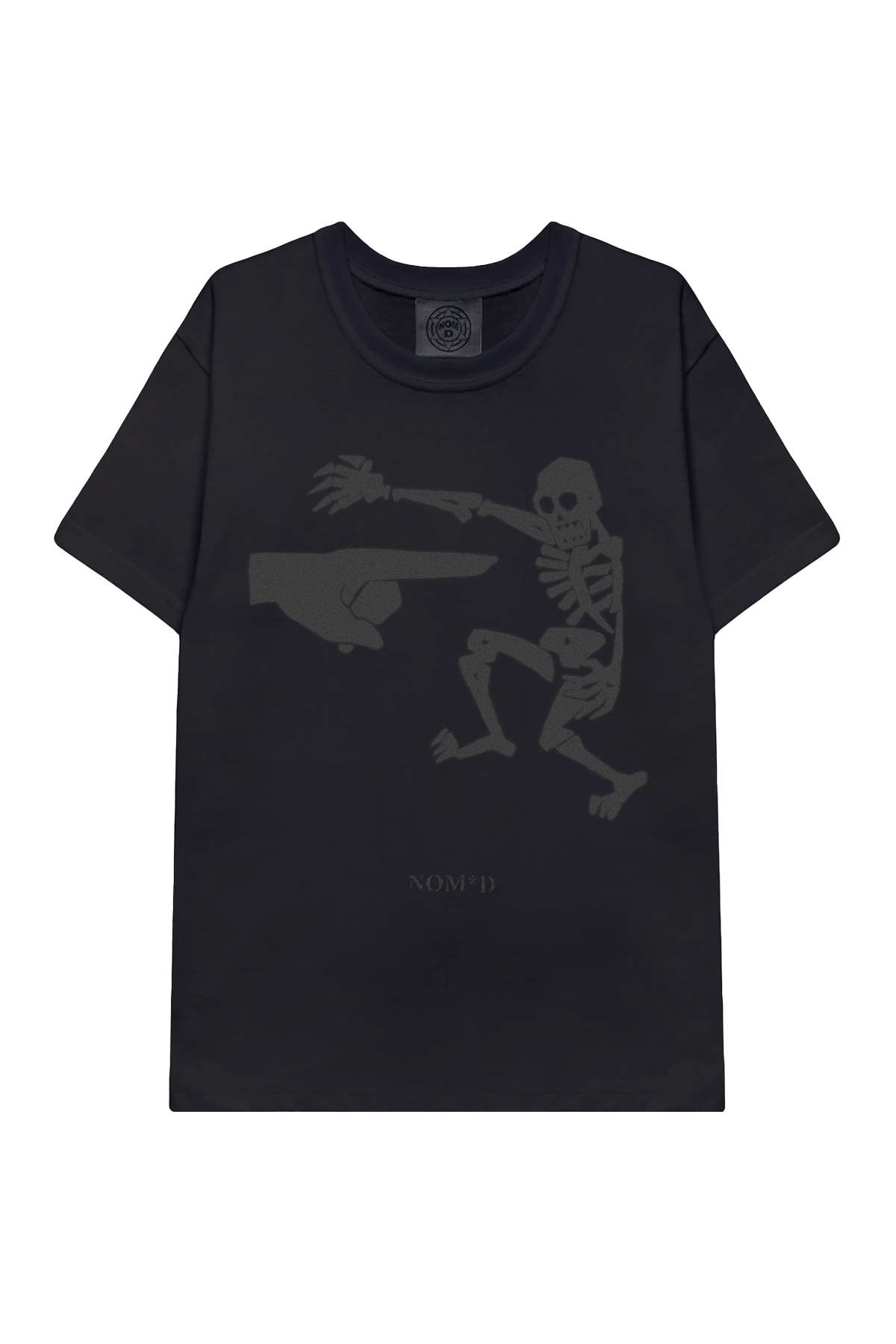 Black Skeleton Tee