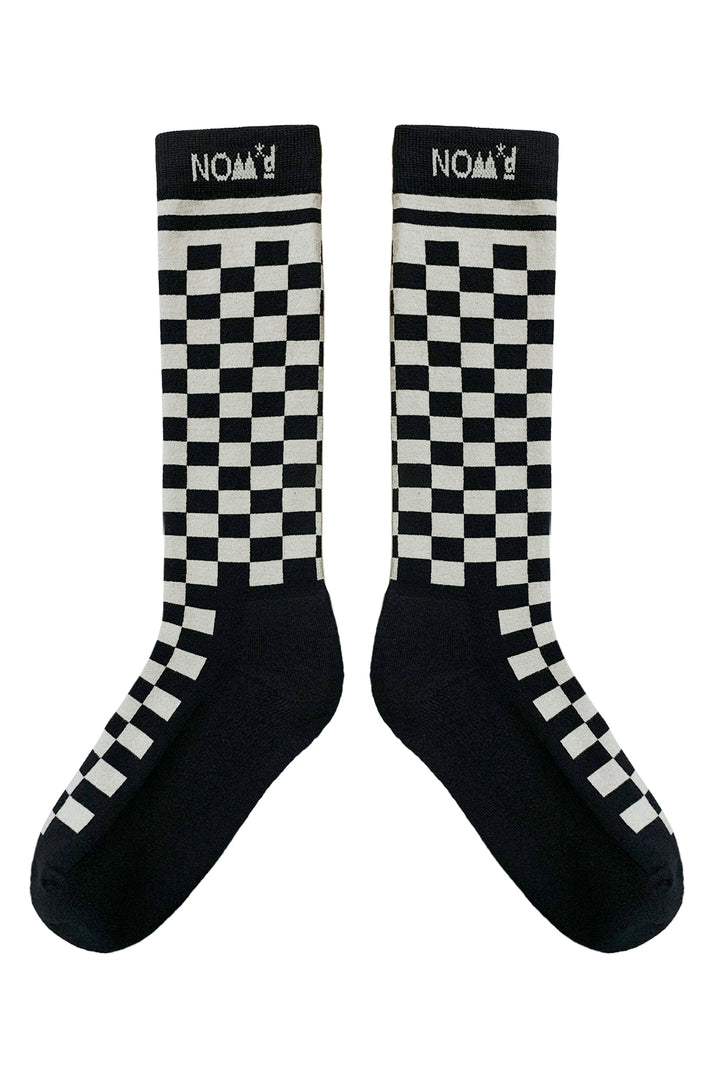 Checkerboard Socks