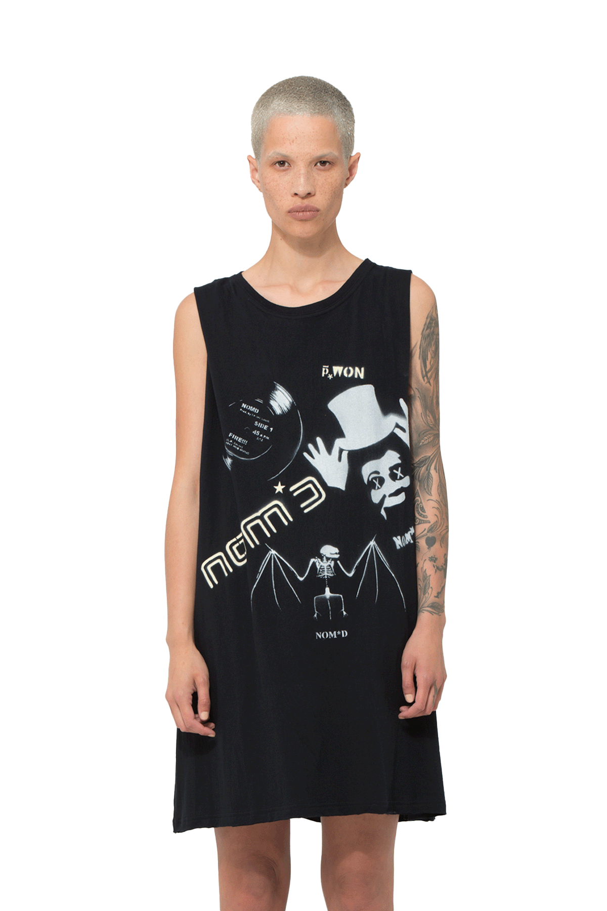 Collage Tank Dress