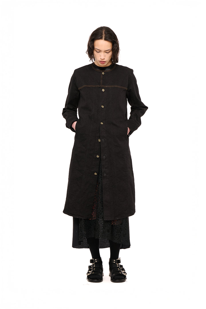Denim Coat Dress