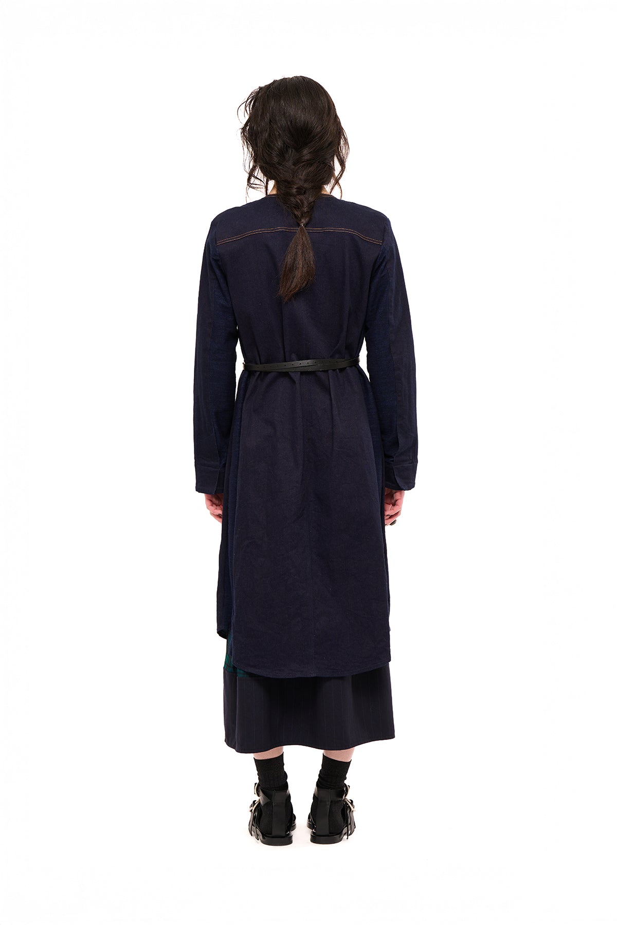 Denim Coat Dress