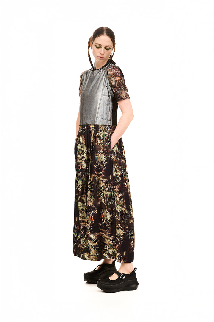 Foiled Dress