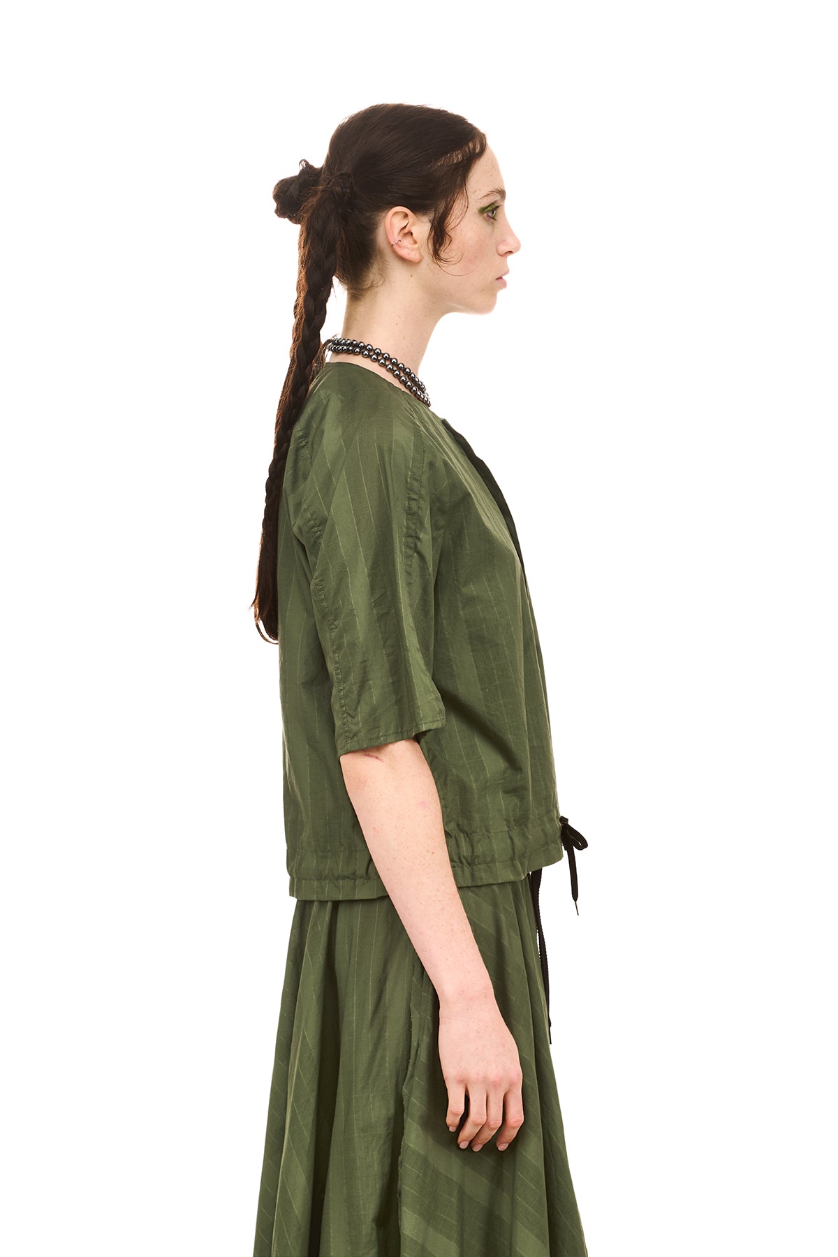 Grid Blouson