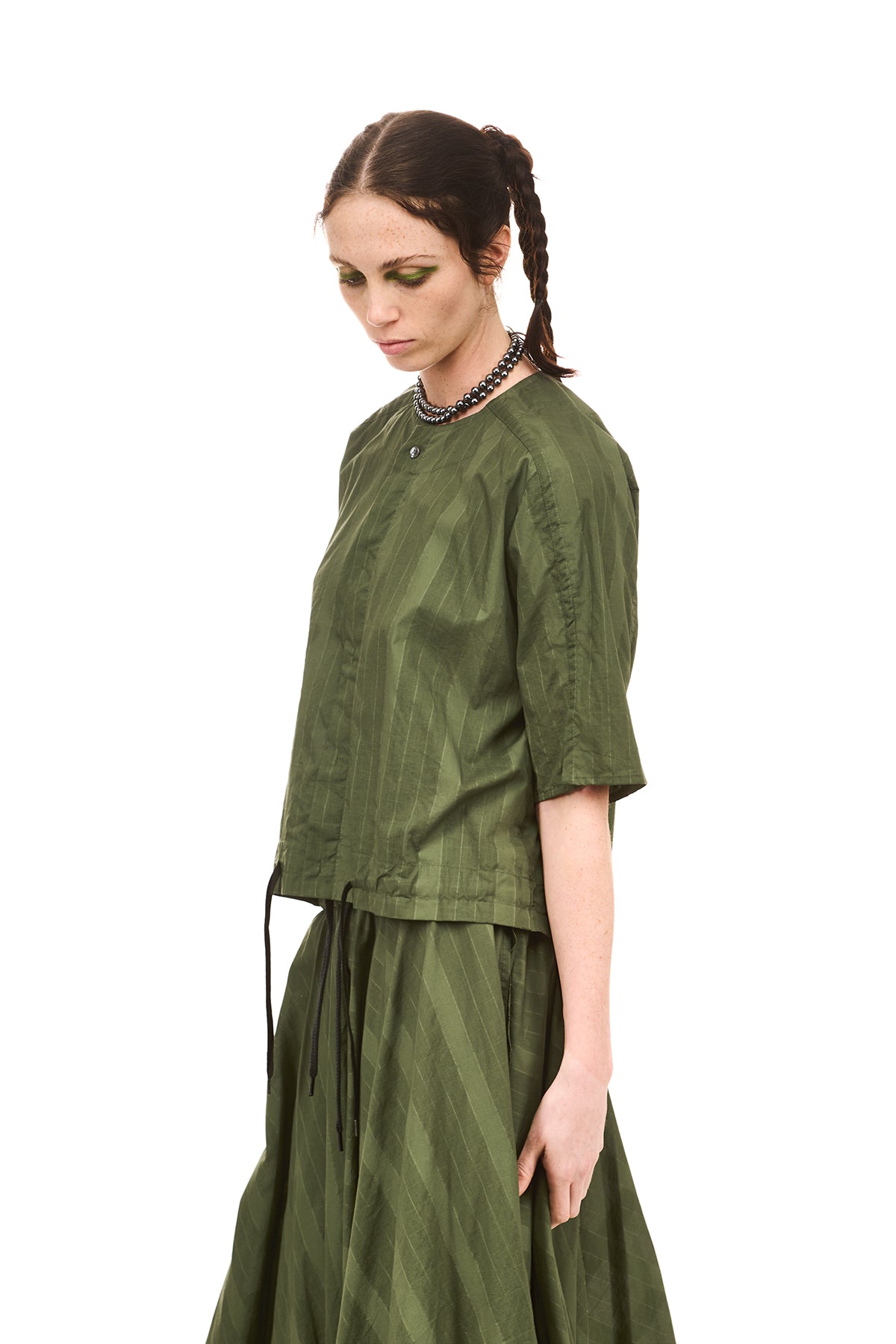 Grid Blouson