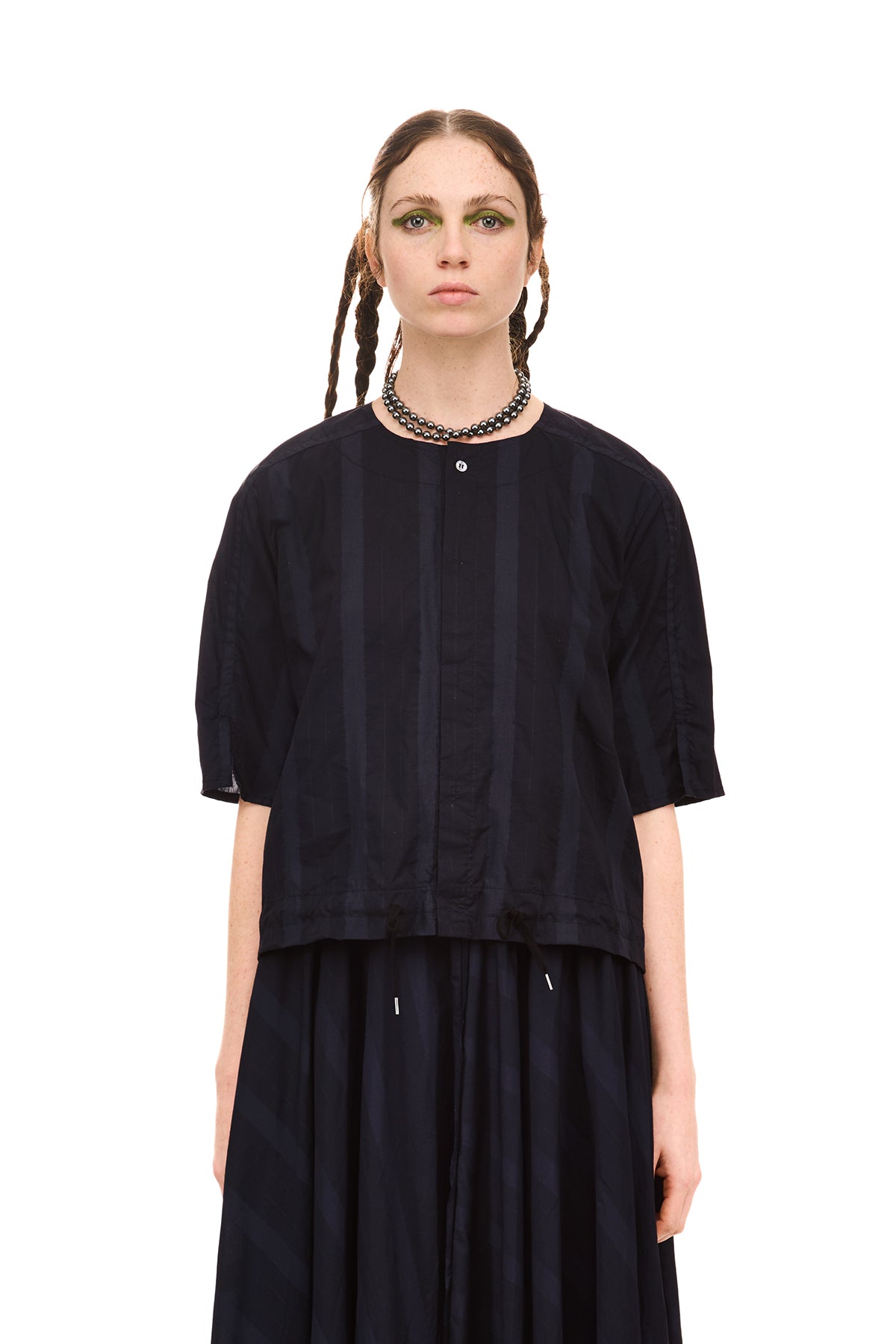 Grid Blouson