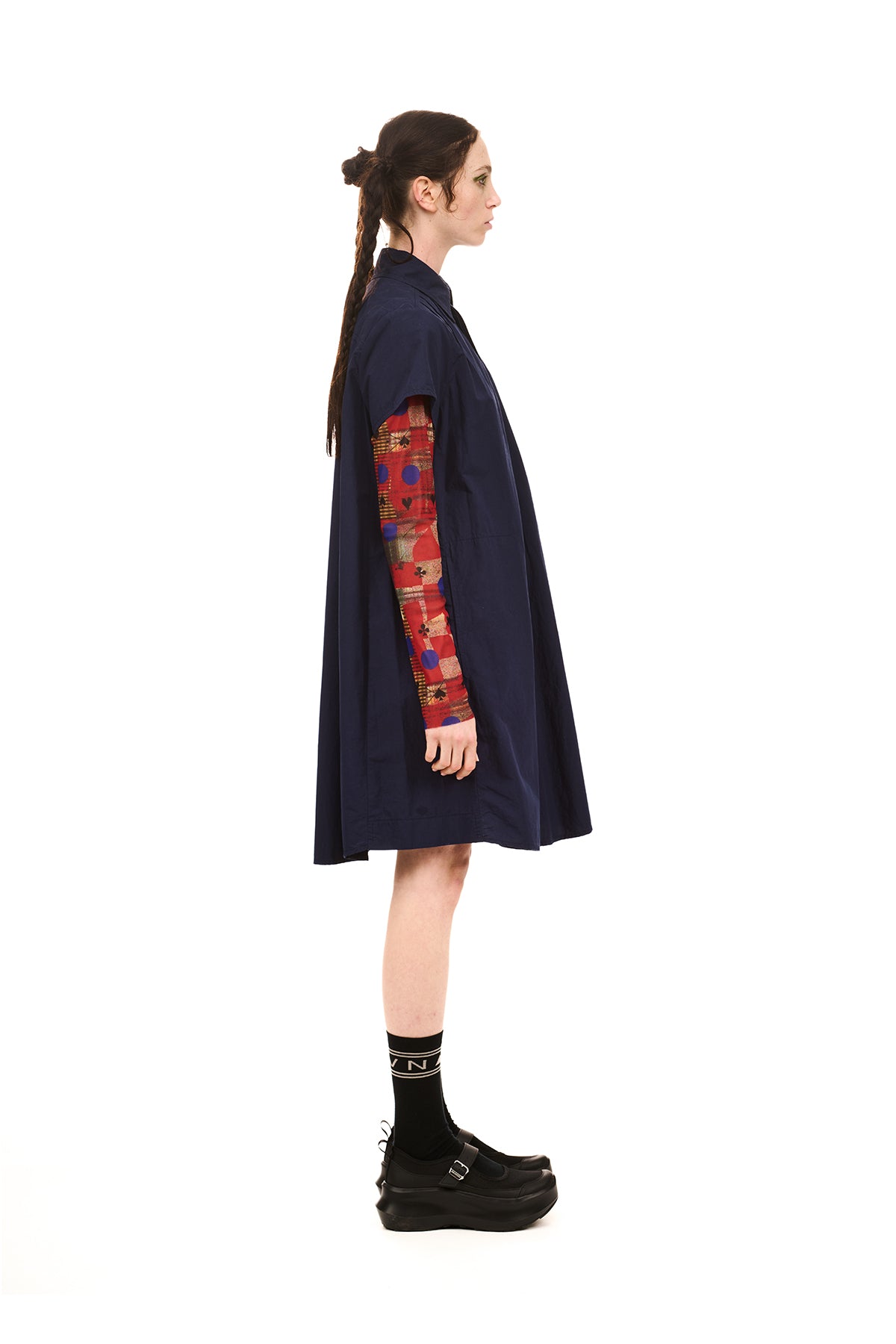 Grid Shirt Dress