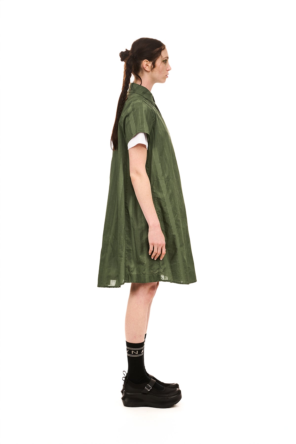Grid Shirt Dress