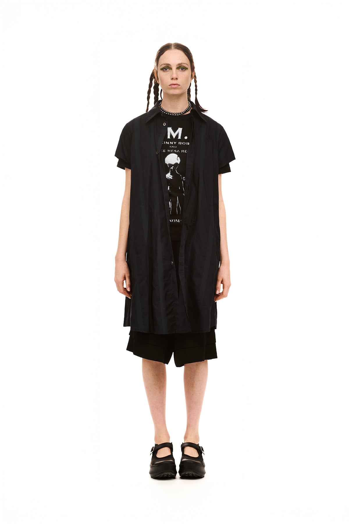 Grid Shirt Dress