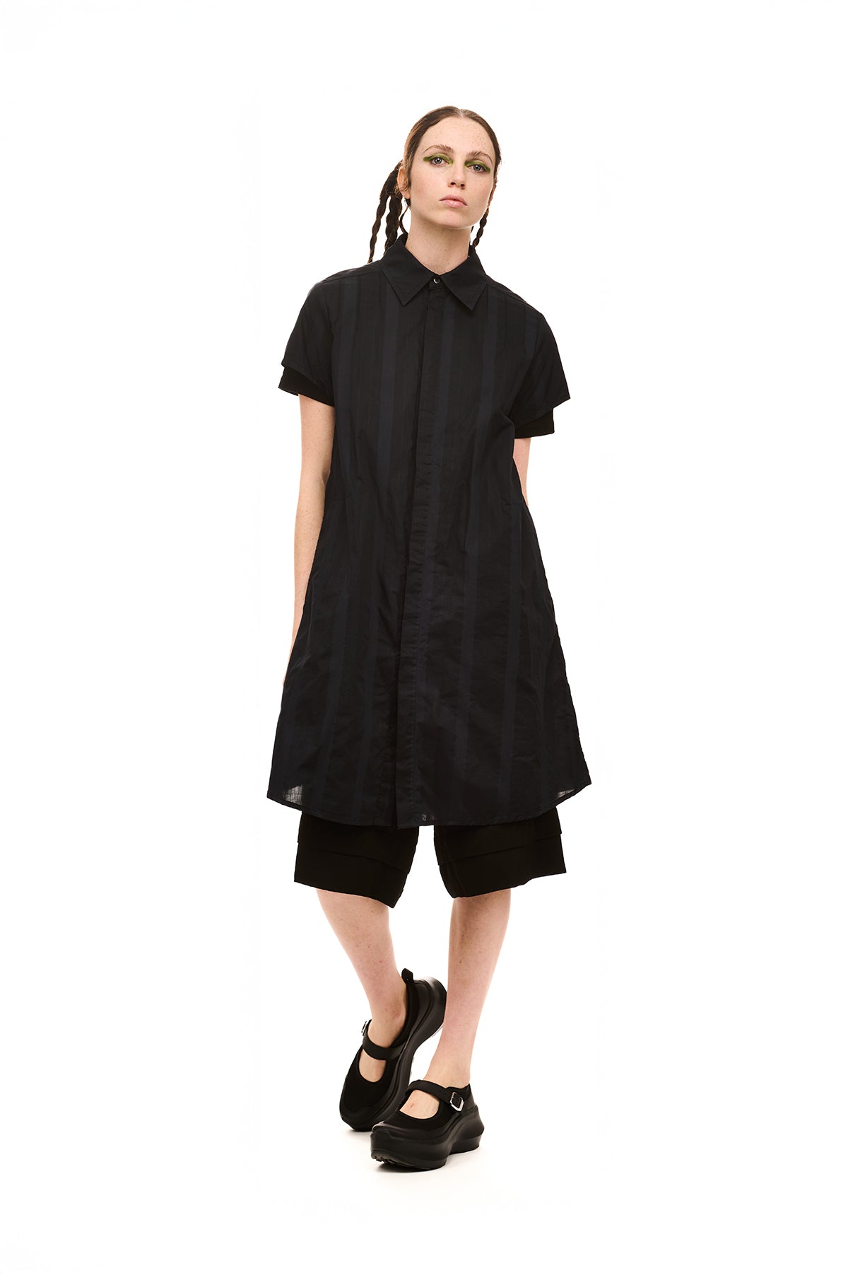 Grid Shirt Dress