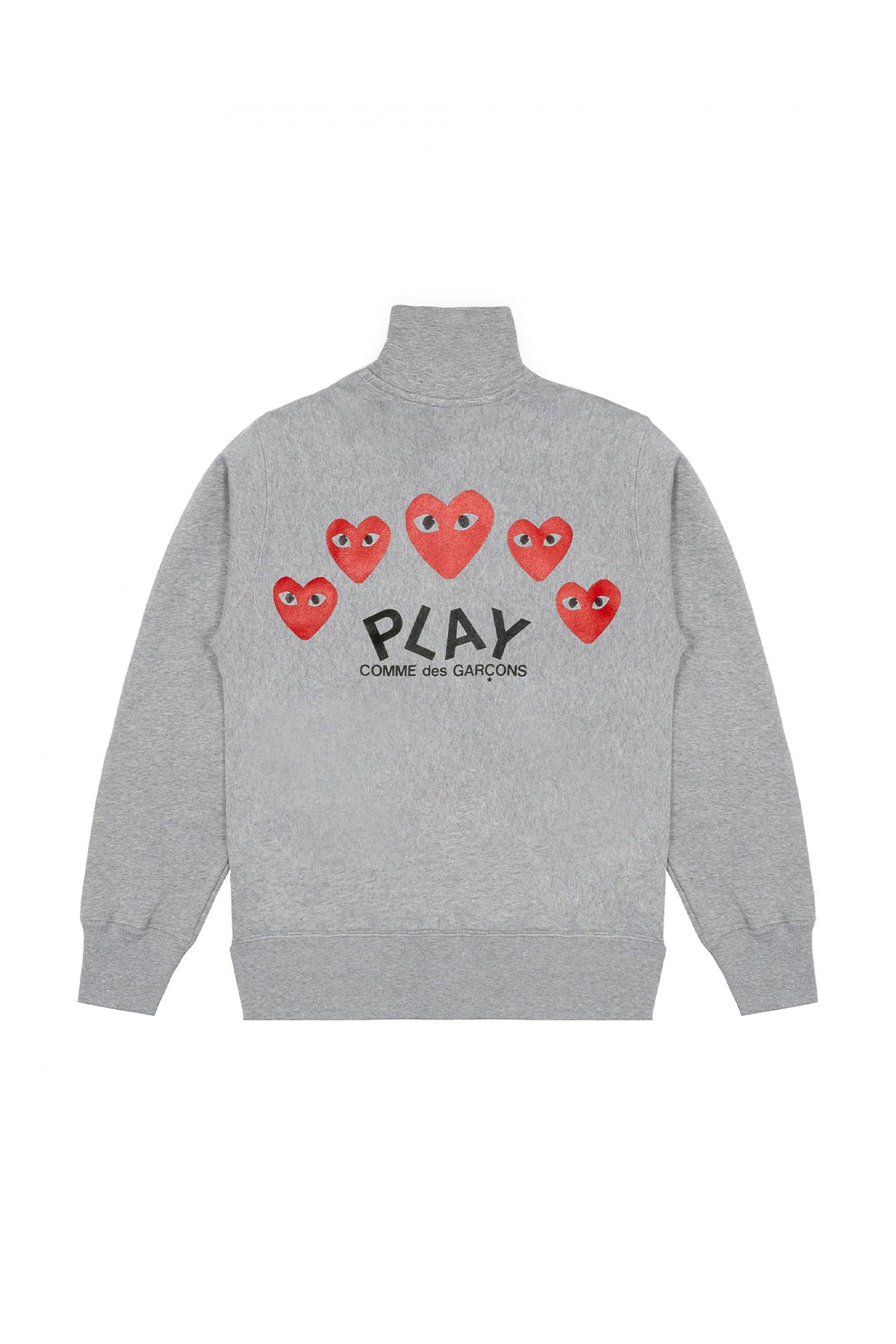 Wms Zip Sweatshirt - 5 Hearts