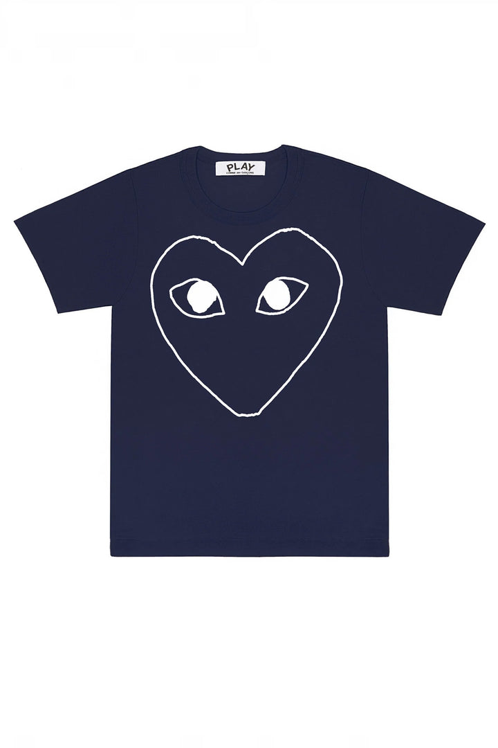 Printed Big Heart Tee