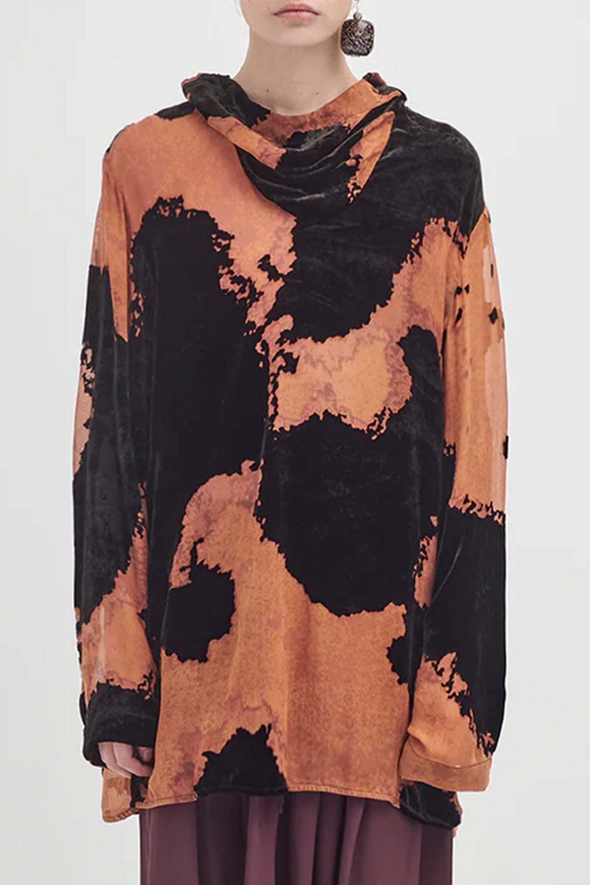 Devore Hooded Cowl