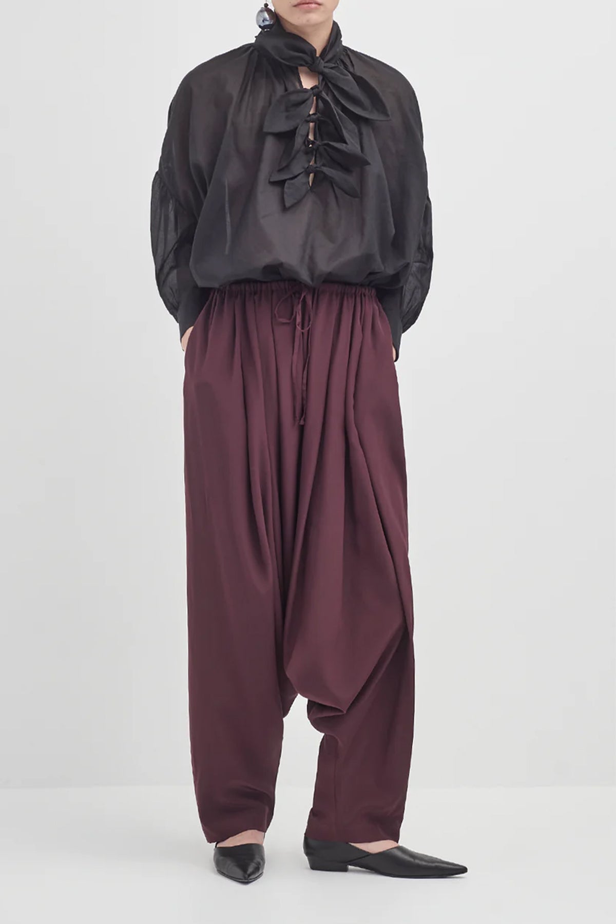 Silk Harem Pants