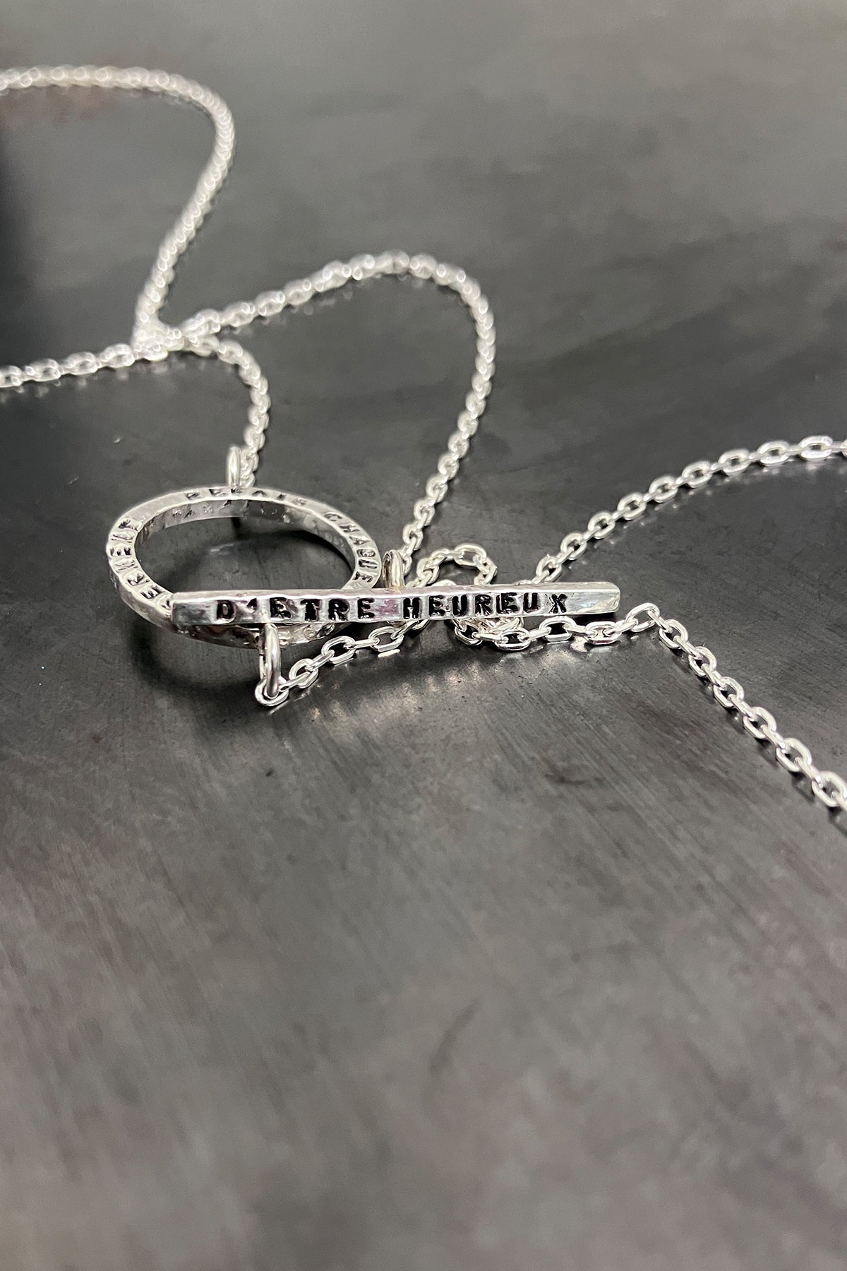 Happiness Oath Toggle Necklace