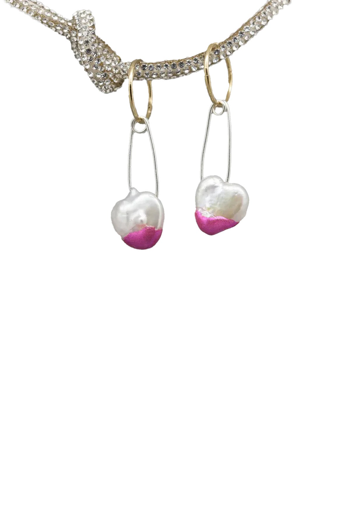 Strawberry Doll Earring Pink - Single