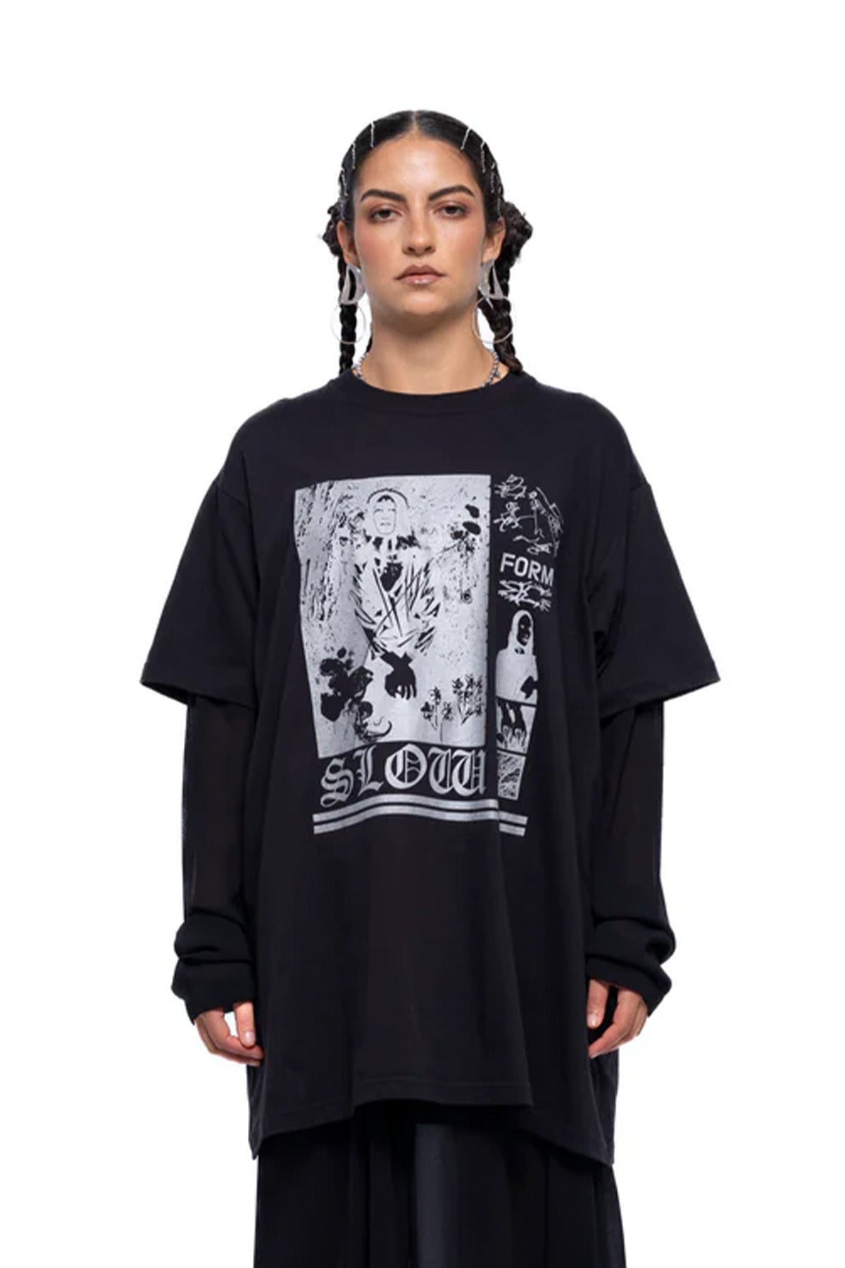 Slow Form T-Shirt Dress