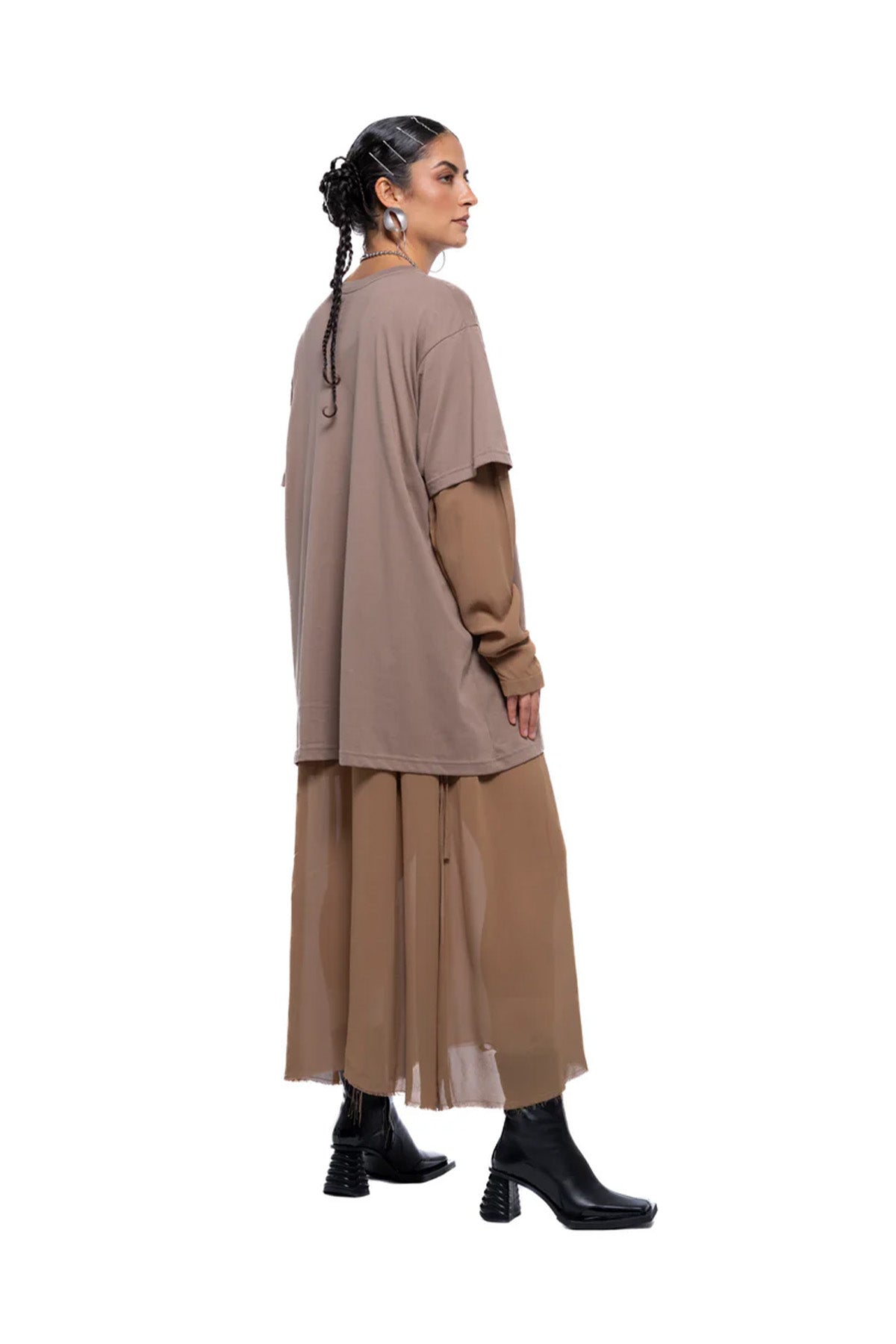 Slow Form T-Shirt Dress