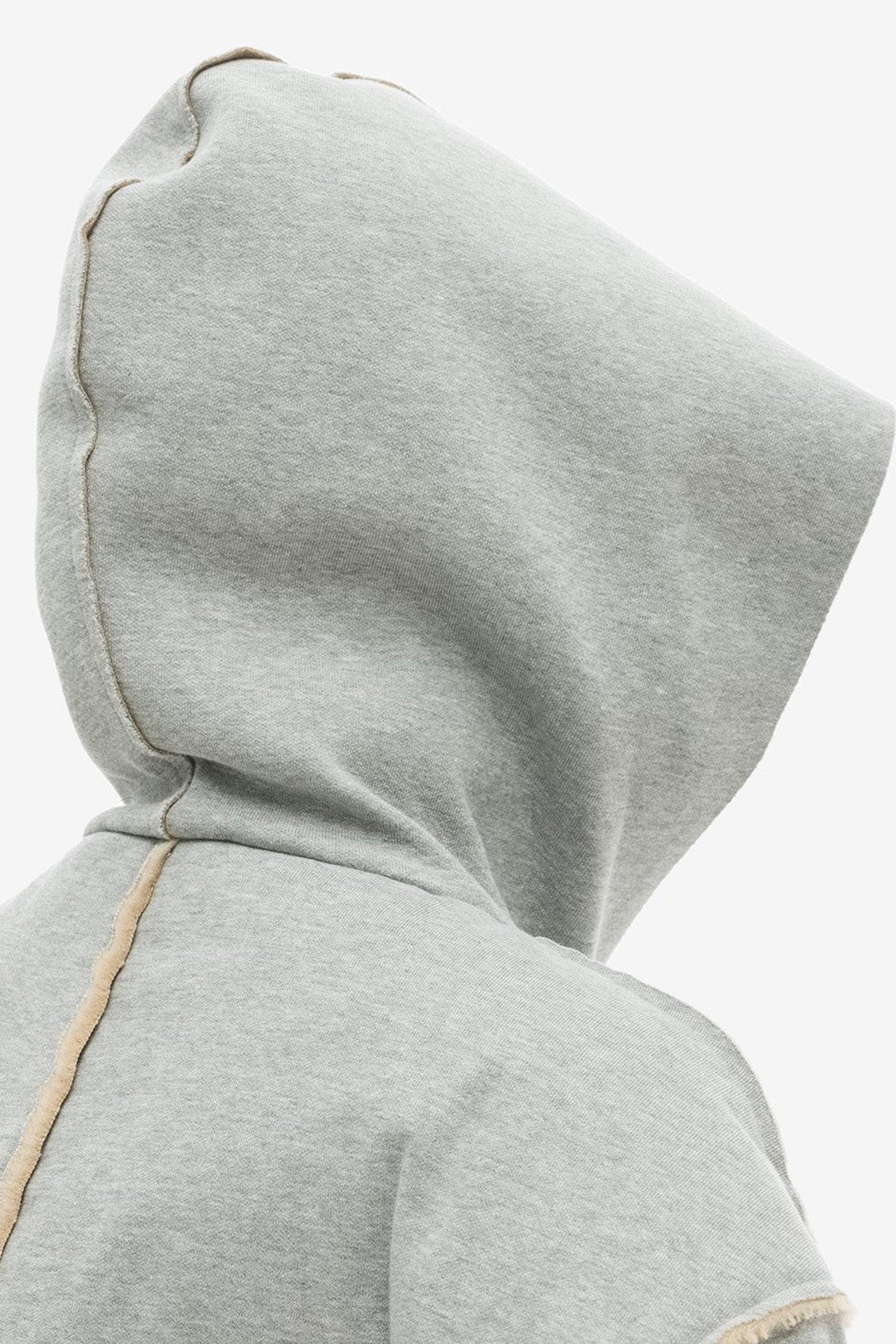 Bonded Fur Trim Zip Hoodie