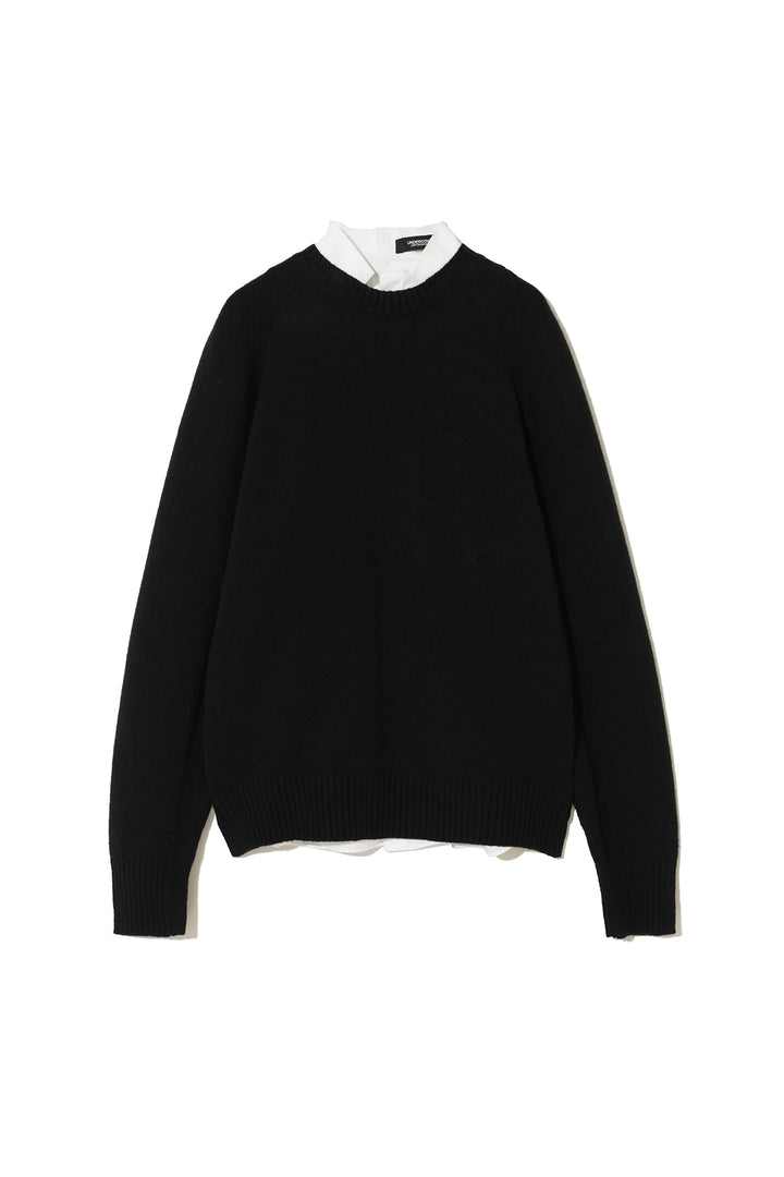 Button Back Shirt Sweater