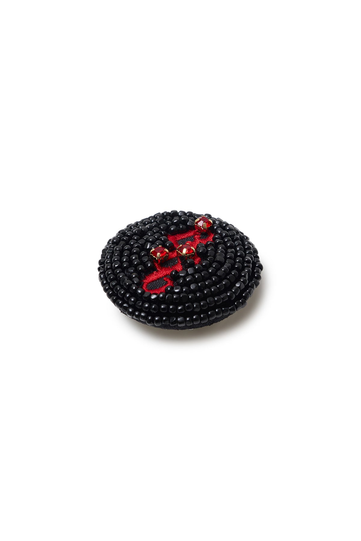 Black Beads Badge
