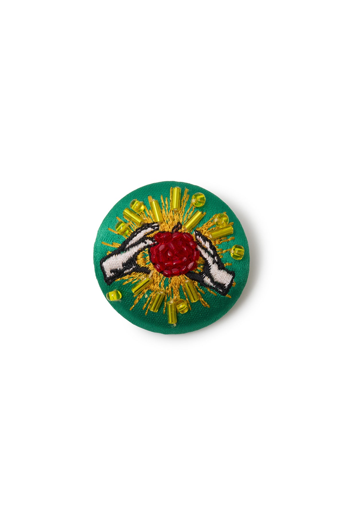 Red Apple Badge