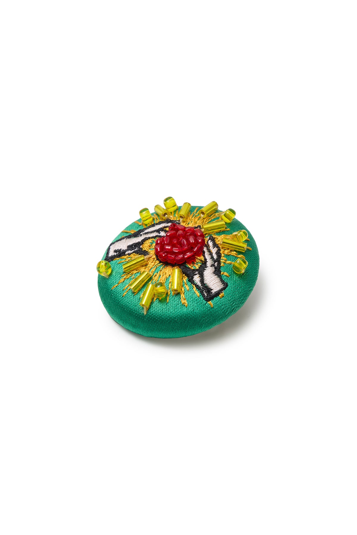 Red Apple Badge