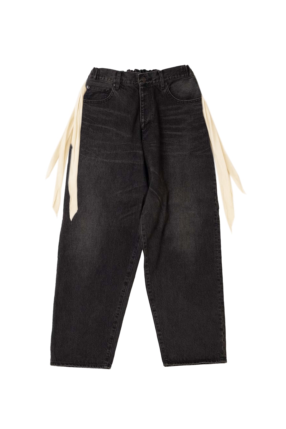 Silk Tassel Jeans