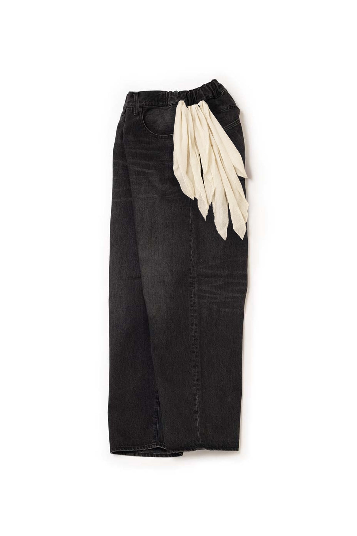 Silk Tassel Jeans