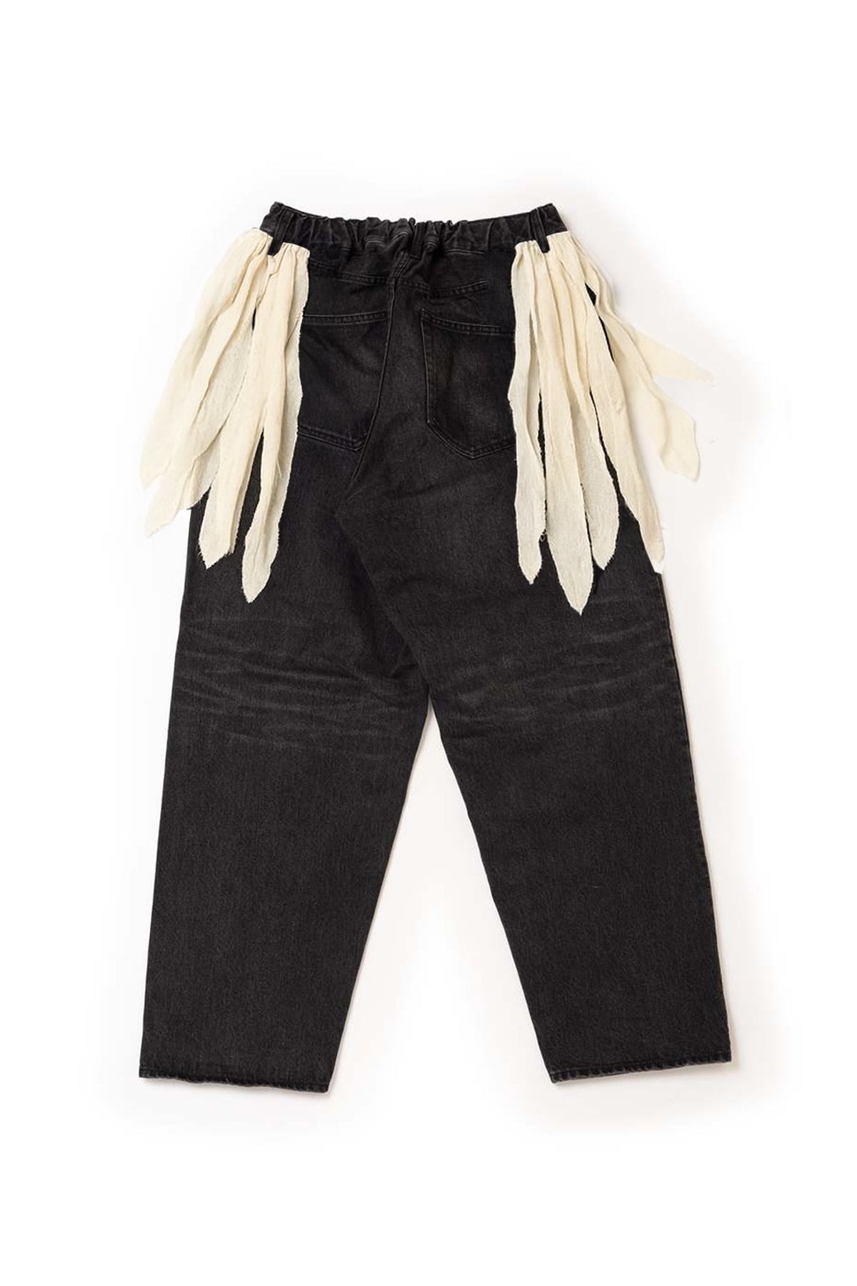 Silk Tassel Jeans